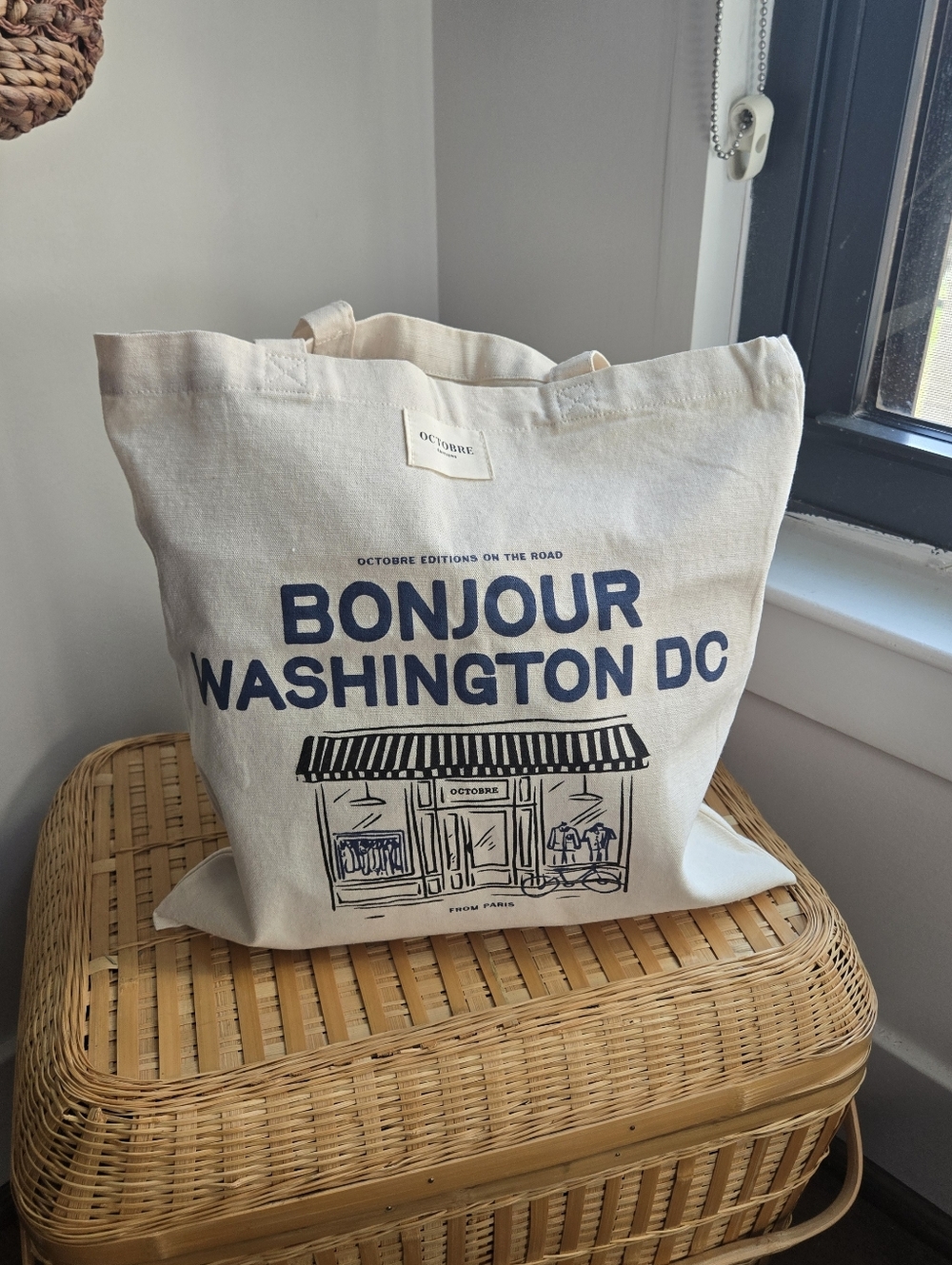 Octobre Bonjour Washington D.C. Tote